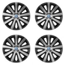 Poklice pro VW (modré) 15 Aviator carbon silver&black