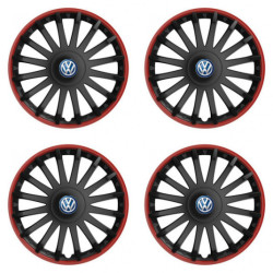 Poklice pro VW (modré) 15 CRYSTAL RO black