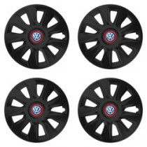 Poklice pro VW (modré) 15 STRATOS RR black