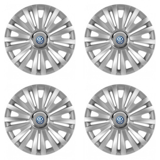 Poklice pro VW (modré) 15 ROYAL