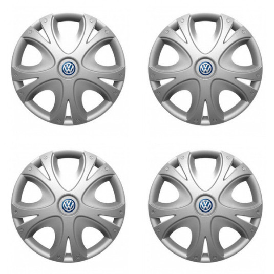 Poklice pro VW (modré) 15 DYNAMIC