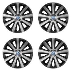 Poklice pro VW (modré) 16 Aviator carbon silver&black