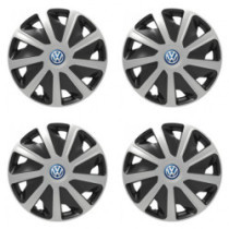 Poklice pro VW (modré) pre dodávky 16 Craft silver and black