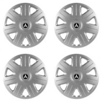 Poklice pro Mitsubishi (stříbrné) 14 Master