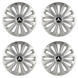 Poklice pro Mitsubishi (stříbrné) 14 TREND RC