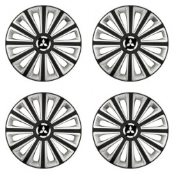 Poklice pro Mitsubishi (stříbrné) 14 TREND RC double colour