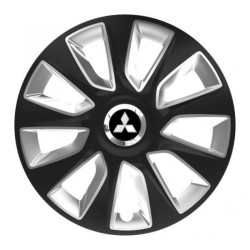 Poklice pro Mitsubishi (stříbrné) 15 STRATOS BS