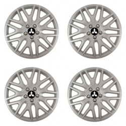 Poklice pro Mitsubishi (stříbrné) 16 DAKAR