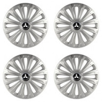 Poklice pro Mitsubishi (stříbrné) 16 TREND RC