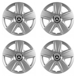 Poklice pro Mitsubishi (stříbrné) 16 ESPRIT RC