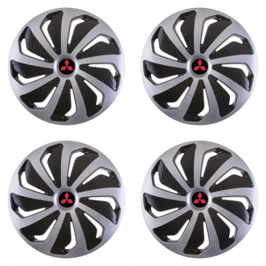 Poklice pro Mitsubishi (červené) 14 WIND SB