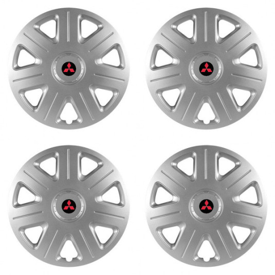 Poklice pro Mitsubishi (červené) 14 Master