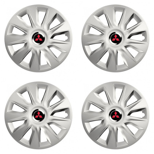 Poklice pro Mitsubishi (červené) 14 STRATOS RC