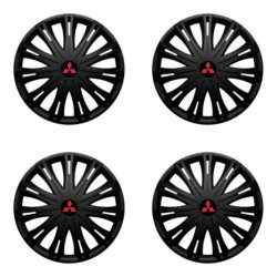 Poklice pro Mitsubishi (červené) 14 SPARK BLACK1