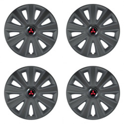 Poklice pro Mitsubishi (červené) 15 Aviator carbon grafite