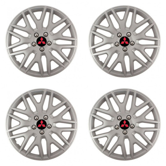 Poklice pro Mitsubishi (červené) 15 DAKAR