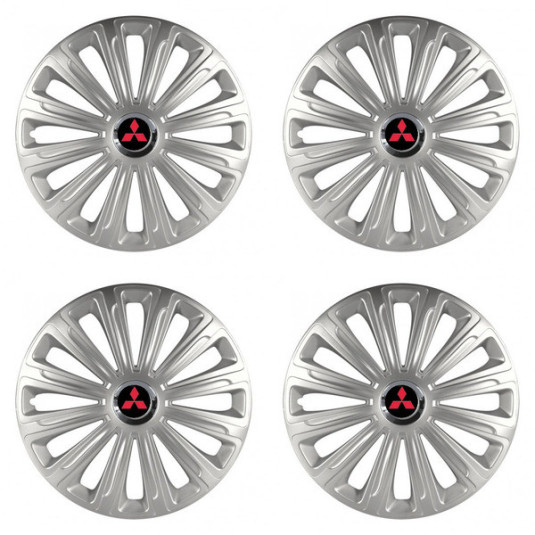 Poklice pro Mitsubishi (červené) 15 TREND RC