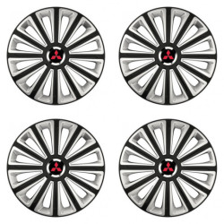 Poklice pro Mitsubishi (červené) 15 TREND RC double colour