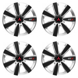 Poklice pro Mitsubishi (červené) 16 GTX CARBON silver/black