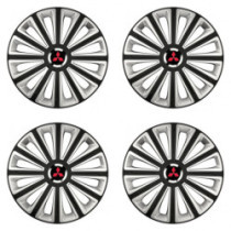 Poklice pro Mitsubishi (červené) 16 TREND RC double colour