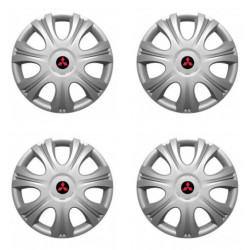 Poklice pro Mitsubishi (červené) 16 IMPULSE 16-VERSACO