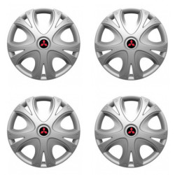 Poklice pro Mitsubishi (červené) 16 DYNAMIC