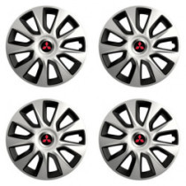 Poklice pro Mitsubishi (červené) 17 STRATOS double colour