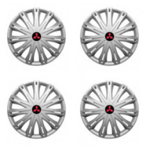 Poklice pro Mitsubishi (červené) 17 SPARK