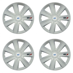 Poklice pro Volvo (bílé) 14 GTX carbon white