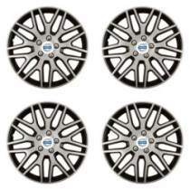 Poklice pro Volvo (bílé) 14 Dakar NC silver and black