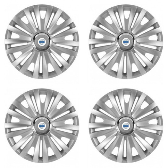 Poklice pro Volvo (bílé) 15 ROYAL