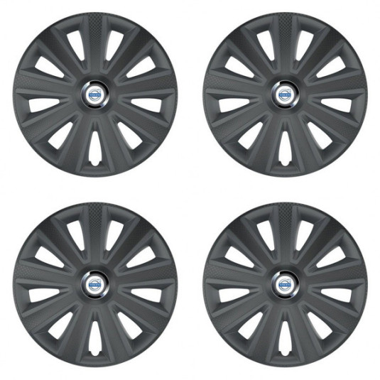 Poklice pro Volvo (bílé) 16 Aviator carbon RC16 grafite