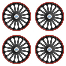 Poklice pro Volvo (bílé) 16 CRYSTAL RO black