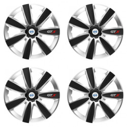 Poklice pro Volvo (bílé) 16 GTX CARBON silver/black