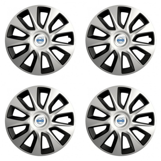 Poklice pro Volvo (bílé) 16 STRATOS double colour