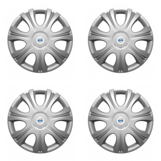 Poklice pro Volvo (bílé) 16 IMPULSE 16-VERSACO