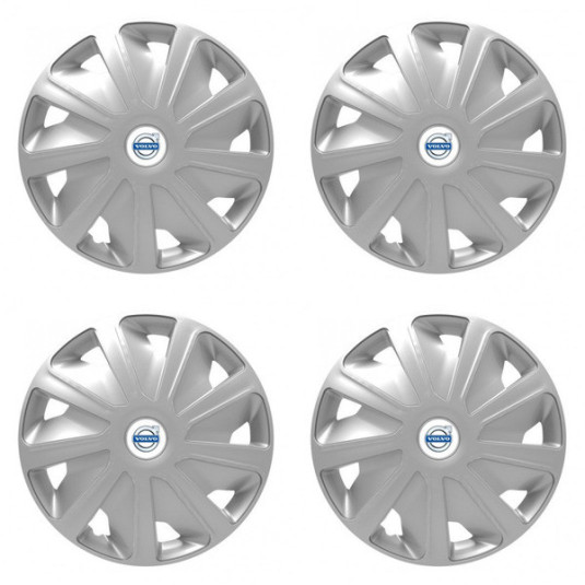 Poklice pro Volvo (bílé) pre dodávky 16 Craft silver