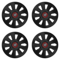 Poklice pro Volvo (černé) 14 STRATOS RR black