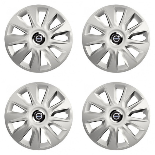 Poklice pro Volvo (černé) 14 STRATOS RC