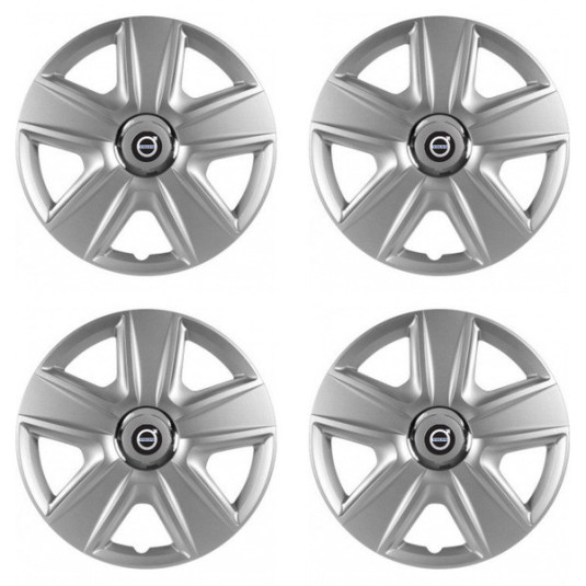 Poklice pro Volvo (černé) 14 ESPRIT RC