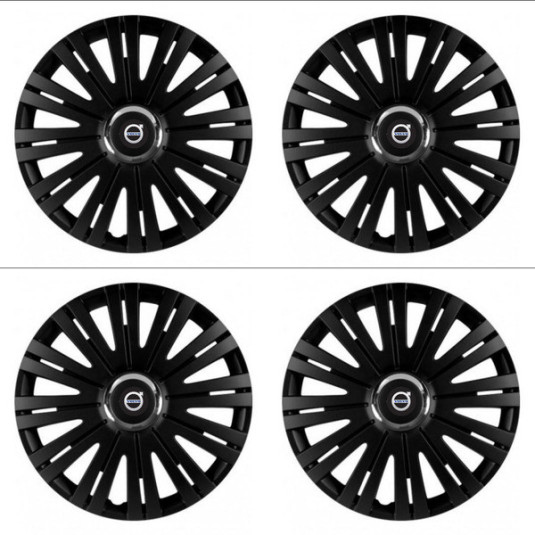 Poklice pro Volvo (černé) 14 ACTIVE RC BLACK