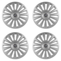 Poklice pro Volvo (černé) 15 Luxury