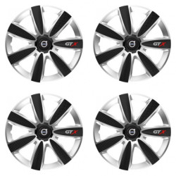 Poklice pro Volvo (černé) 15 GTX CARBON silver/black