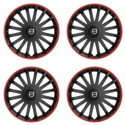 Poklice pro Volvo (černé) 15 CRYSTAL RO black