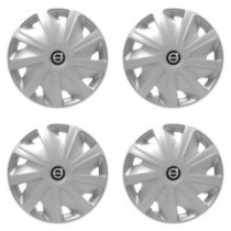 Poklice pro Volvo (černé) pre dodávky 15 Craft silver