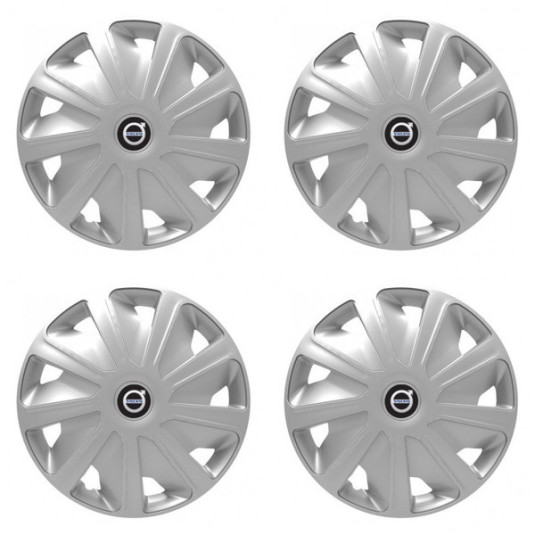 Poklice pro Volvo (černé) pre dodávky 15 Craft silver