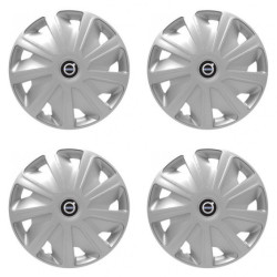 Poklice pro Volvo (černé) pre dodávky 15 Craft silver