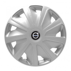 Poklice pro Volvo (černé) pre dodávky 15 Craft silver
