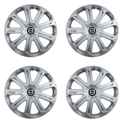 Poklice pro Volvo (černé) 16 Evo silver