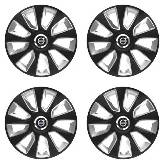 Poklice pro Volvo (černé) 17 STRATOS BS